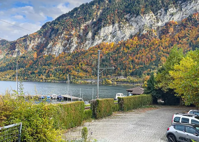 Surfers Deck Near Interlaken, At With Pool